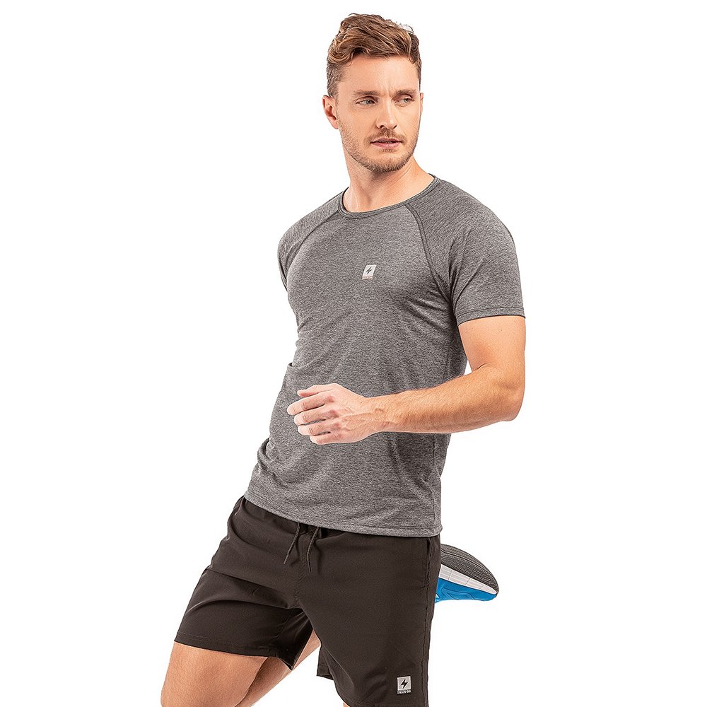 CAMISETA MASCULINA ENDORFINA, COM ESTAMPA